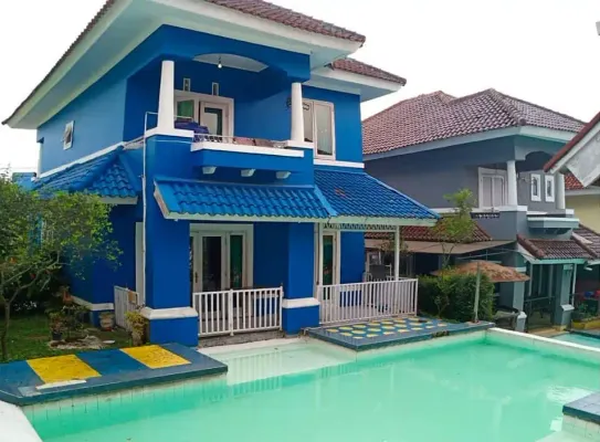 Villa Biru Cipendawa - Villa di Puncak
