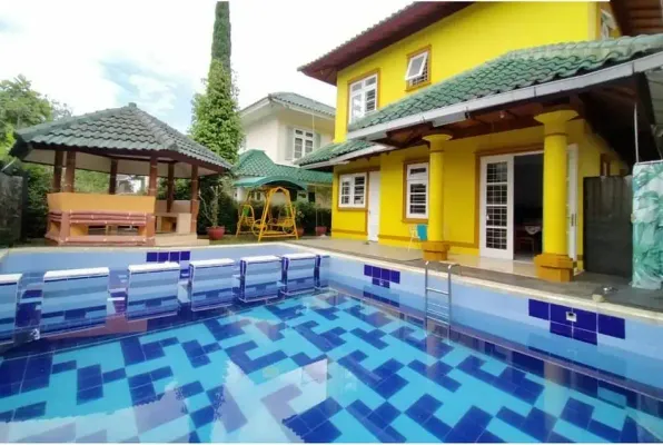Villa Arjuna 4 Kamar Puncak Resort - Villa di Puncak